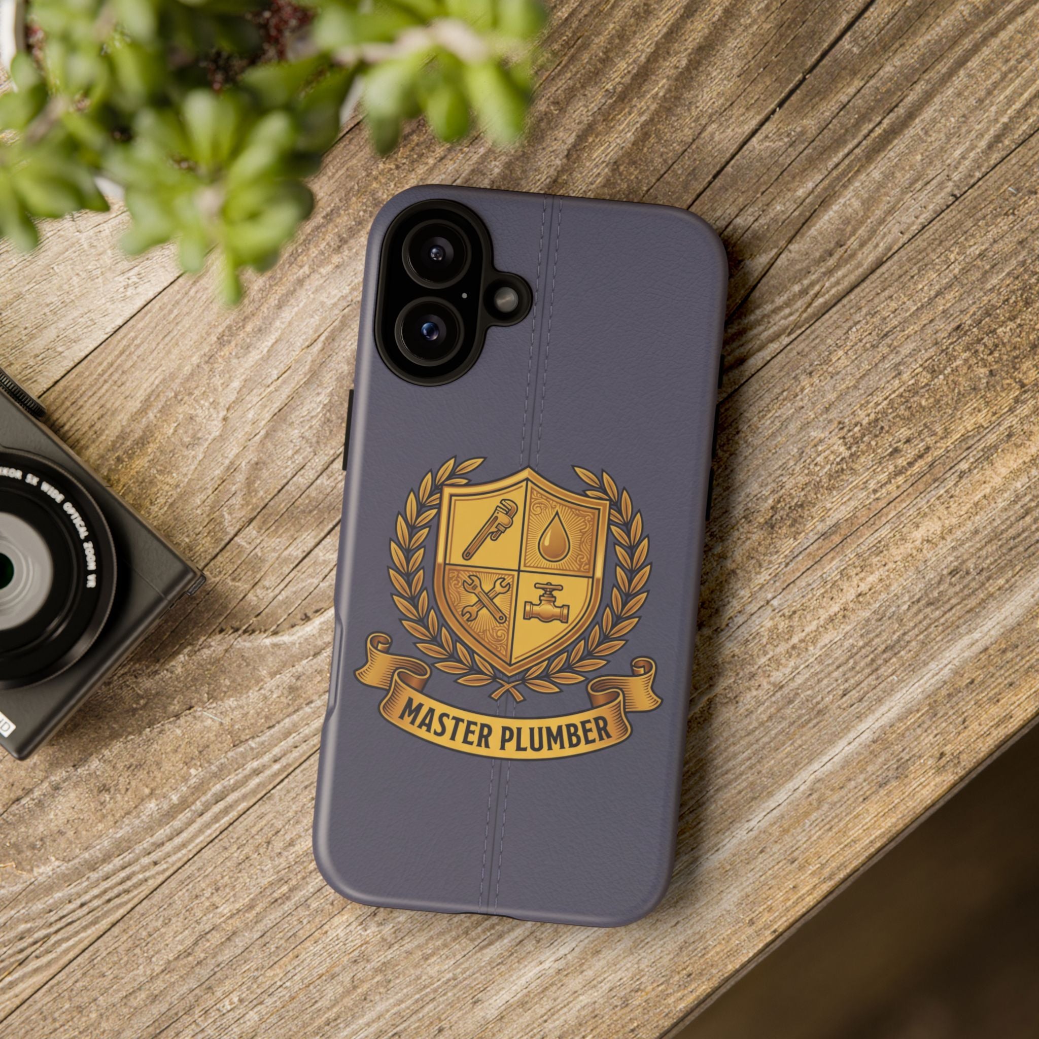Master Plumber Slate Crest Phone Case - Samsung & iPhone Series
