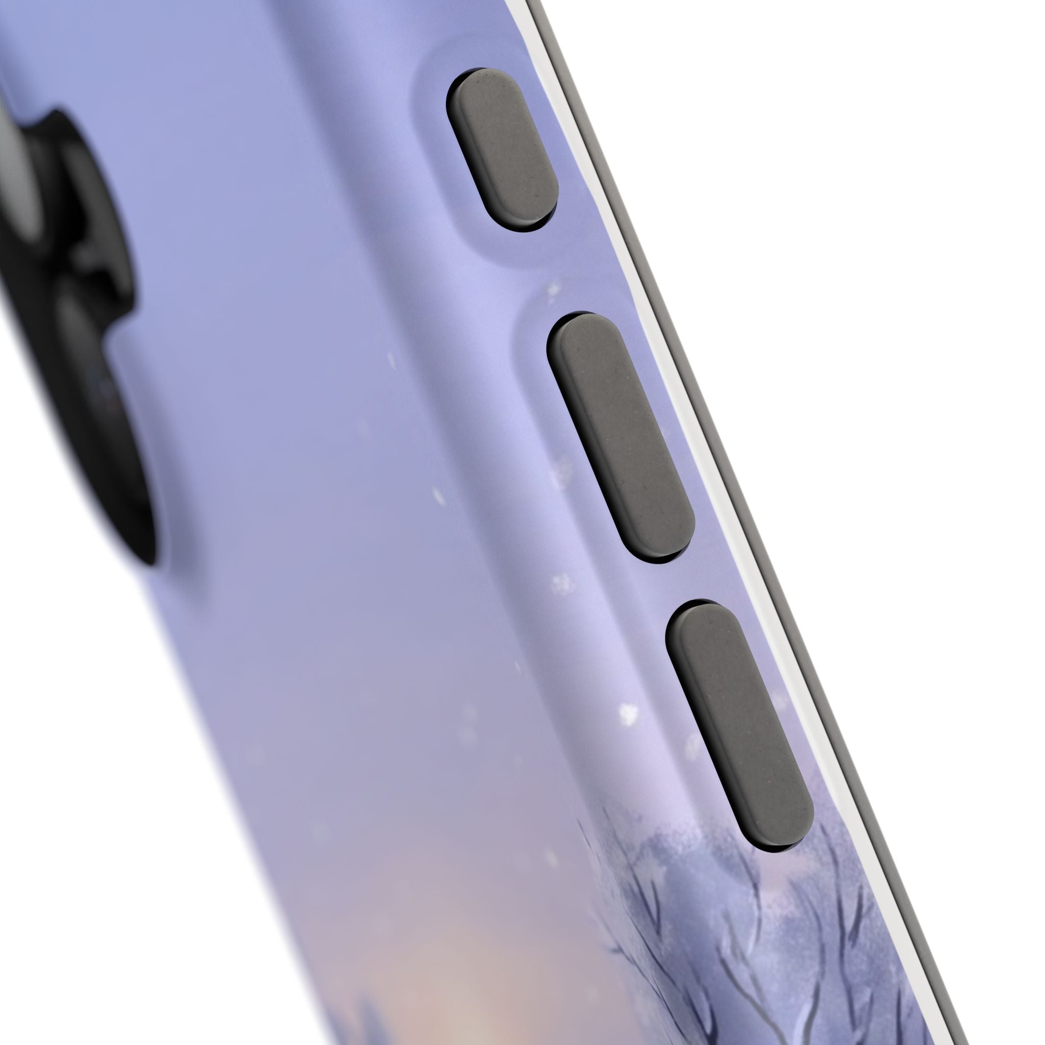 Personalized Dachshund Winter Snow Phone Case — Wireless Charging Cover