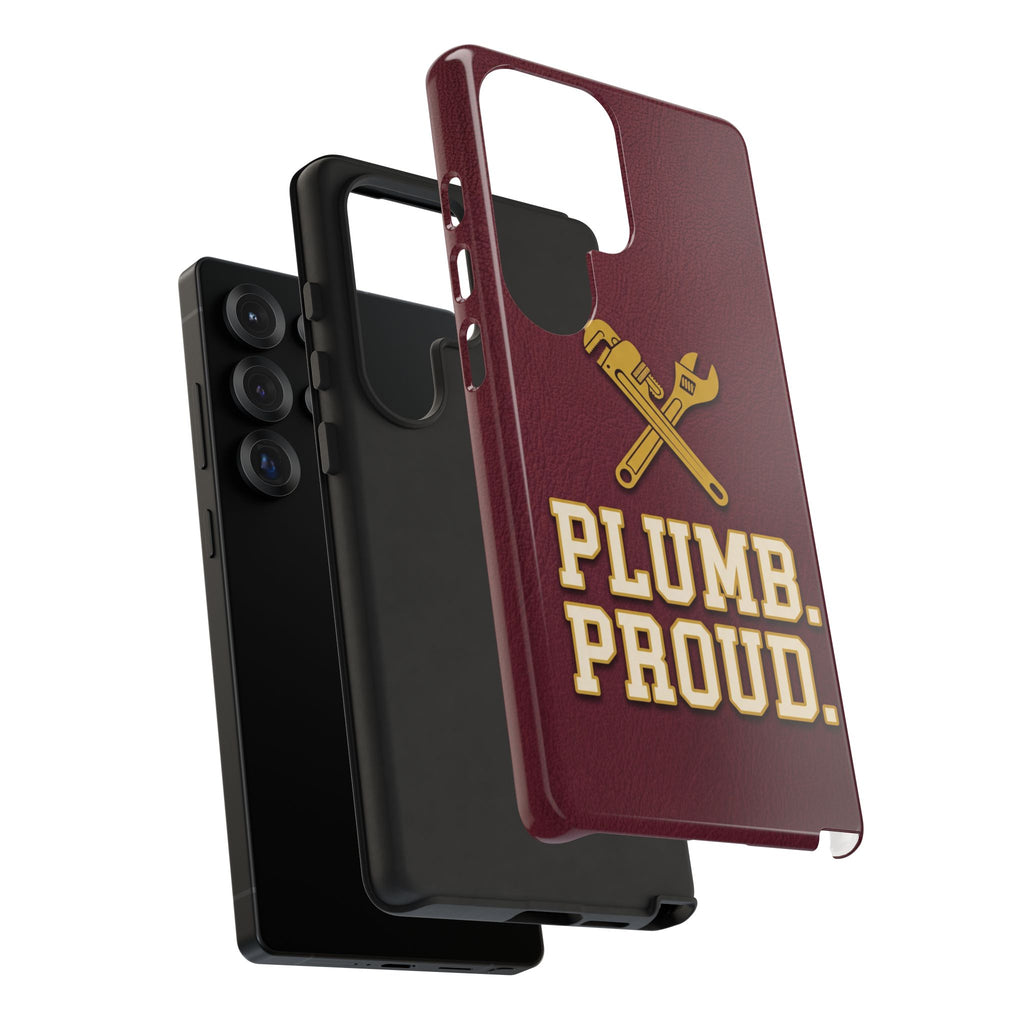 Plumb. Proud. Varsity Print Phone Case - Samsung & iPhone Series