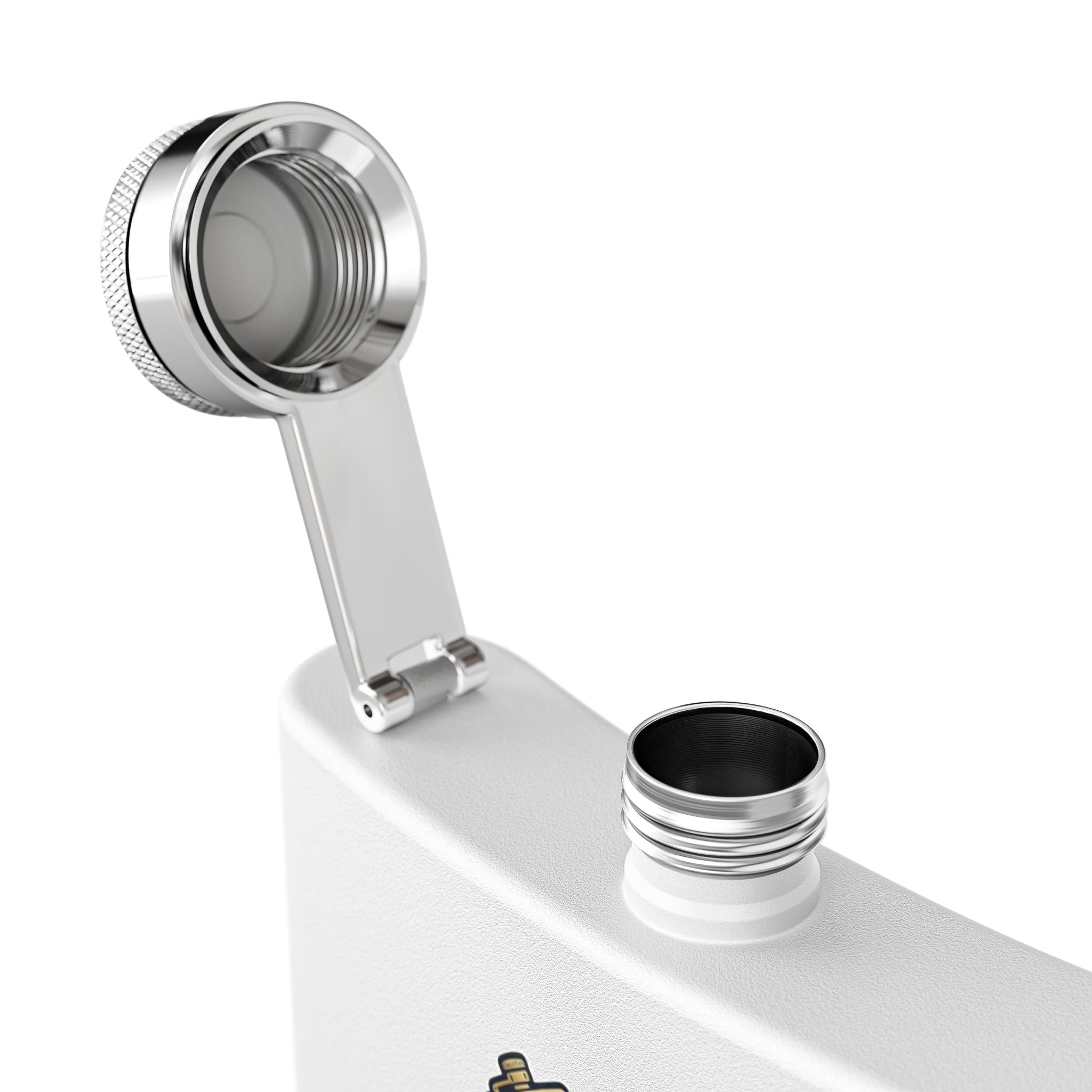 Flask — "Fill. Sip. Repeat." 6oz Stainless Steel Hip Flask