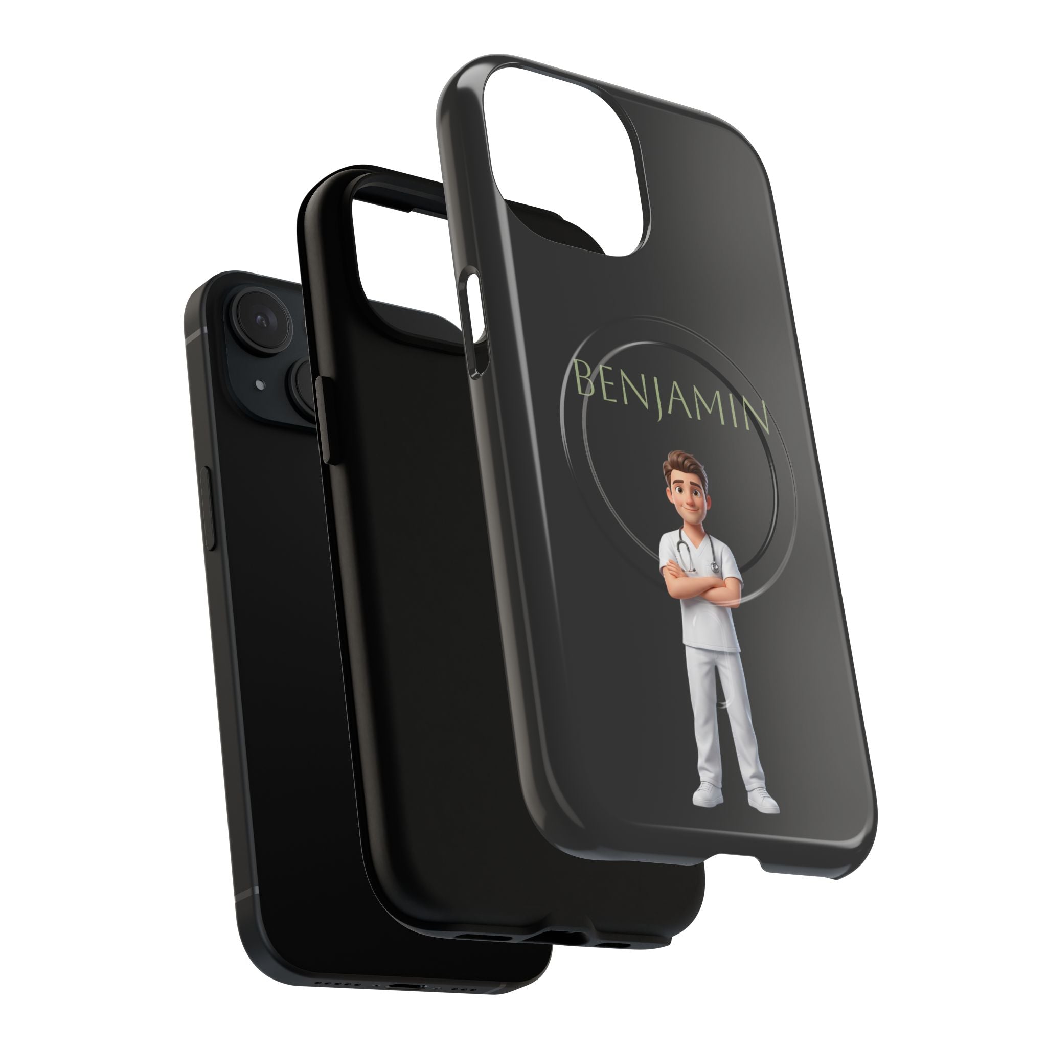 Personalized Nurse Phone Case | MagSafe Compatible, Custom Name iPhone Case
