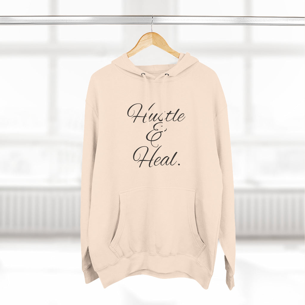 Nurse Hoodie | Hustle and Heal | Unisex Comfortable Pullover for Passionate Nurses and Medical Workers