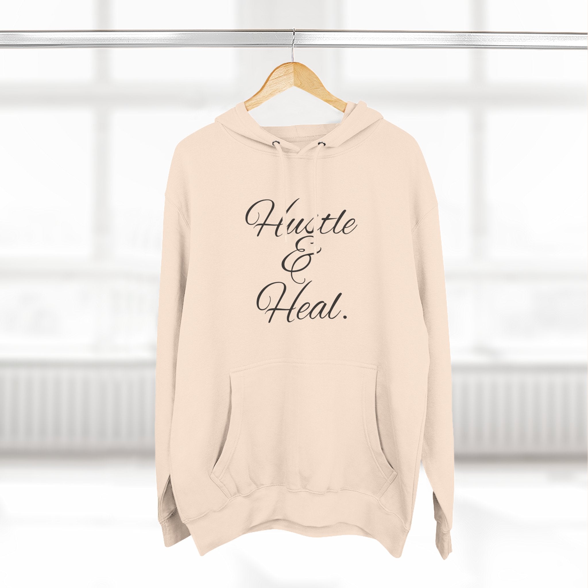 Nurse Hoodie | Hustle and Heal | Unisex Comfortable Pullover for Passionate Nurses and Medical Workers
