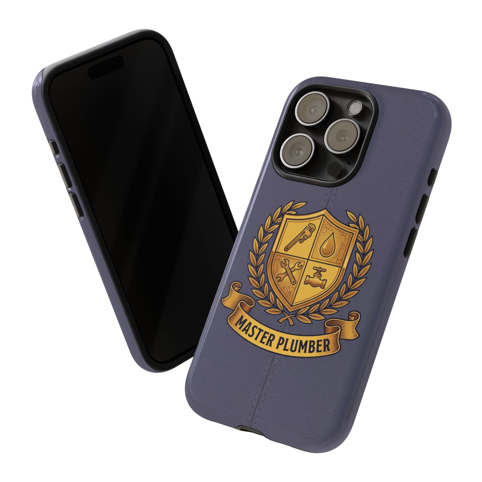 Master Plumber Slate Crest Phone Case - Samsung & iPhone Series