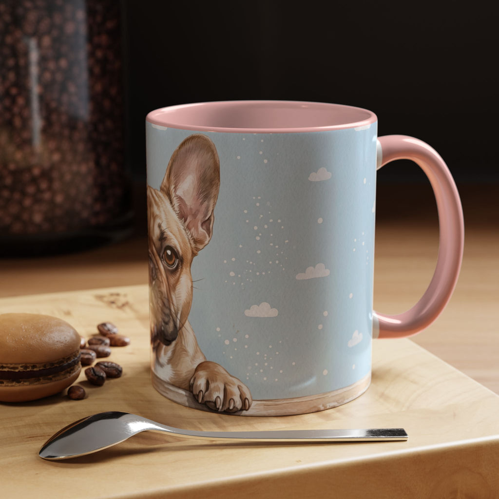 Cute Frenchie Mug | French Bulldog Lover Gift | Dog Coffee Mug