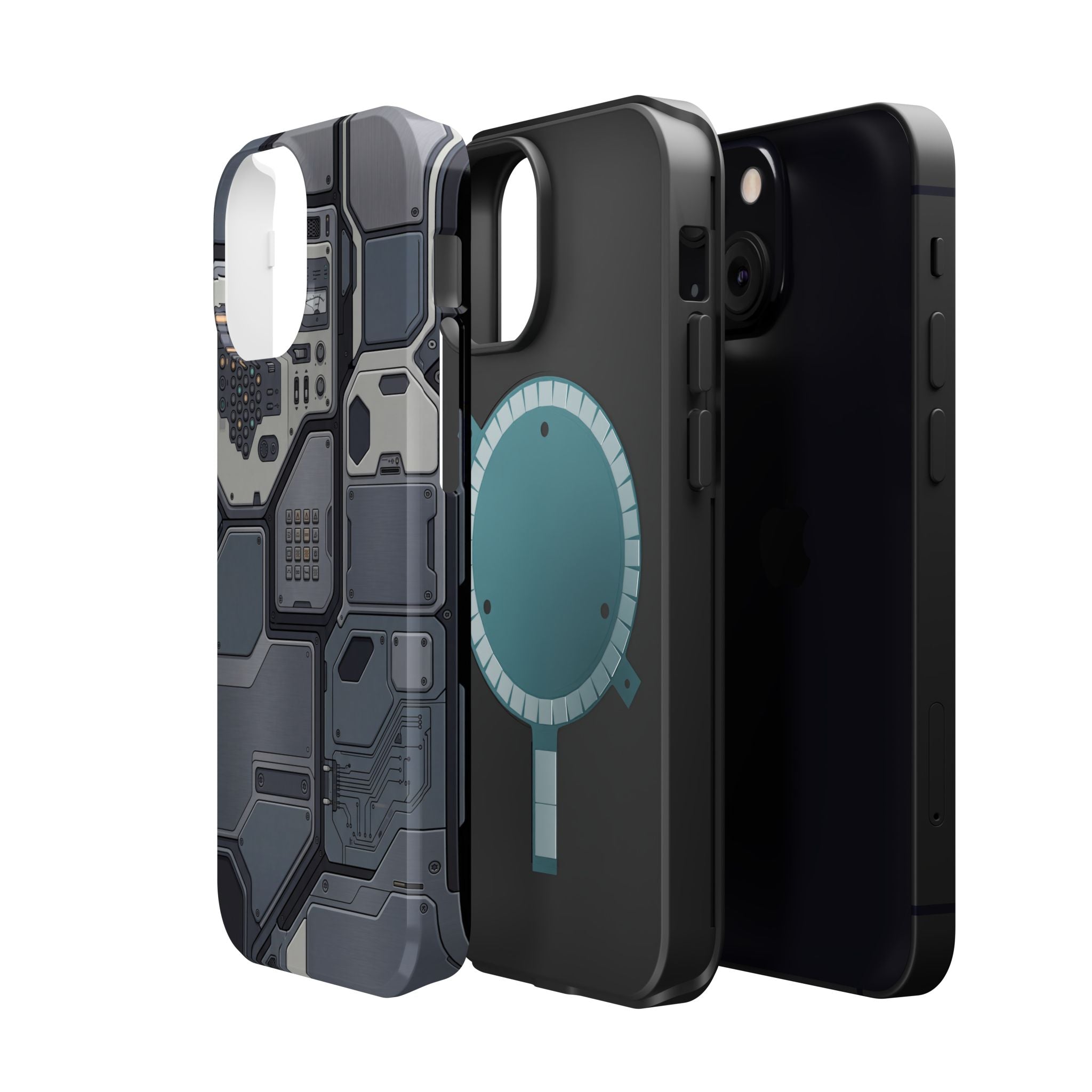 Circuit Plate Phone Case — Tech Armor Wireless Charging Cover