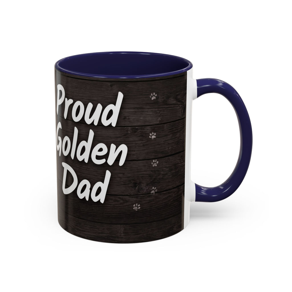 Proud Golden Dad Mug | Golden Retriever Lover Gift | Dog Dad Coffee Mug