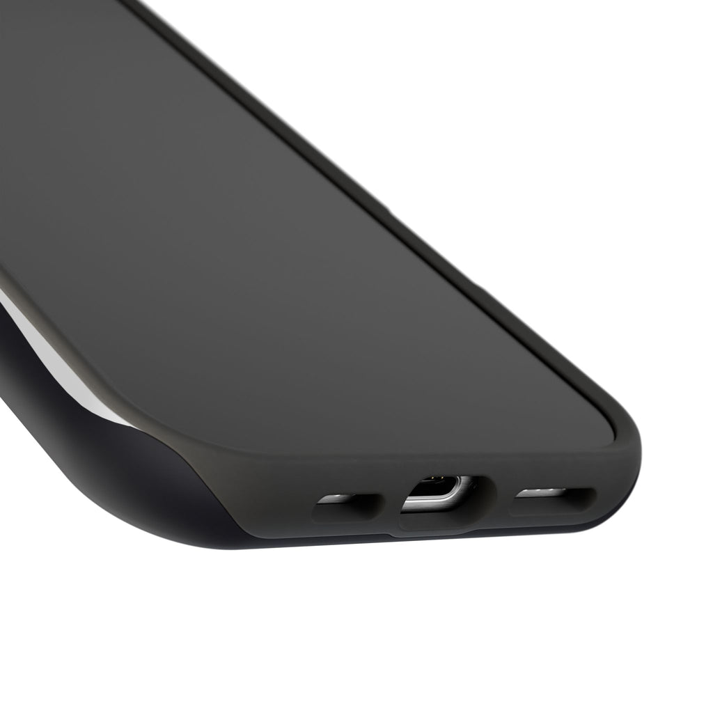 Personalized Obsidian Kintsugi Labrador Phone Case — Tough Magnetic Case with Wireless Charging