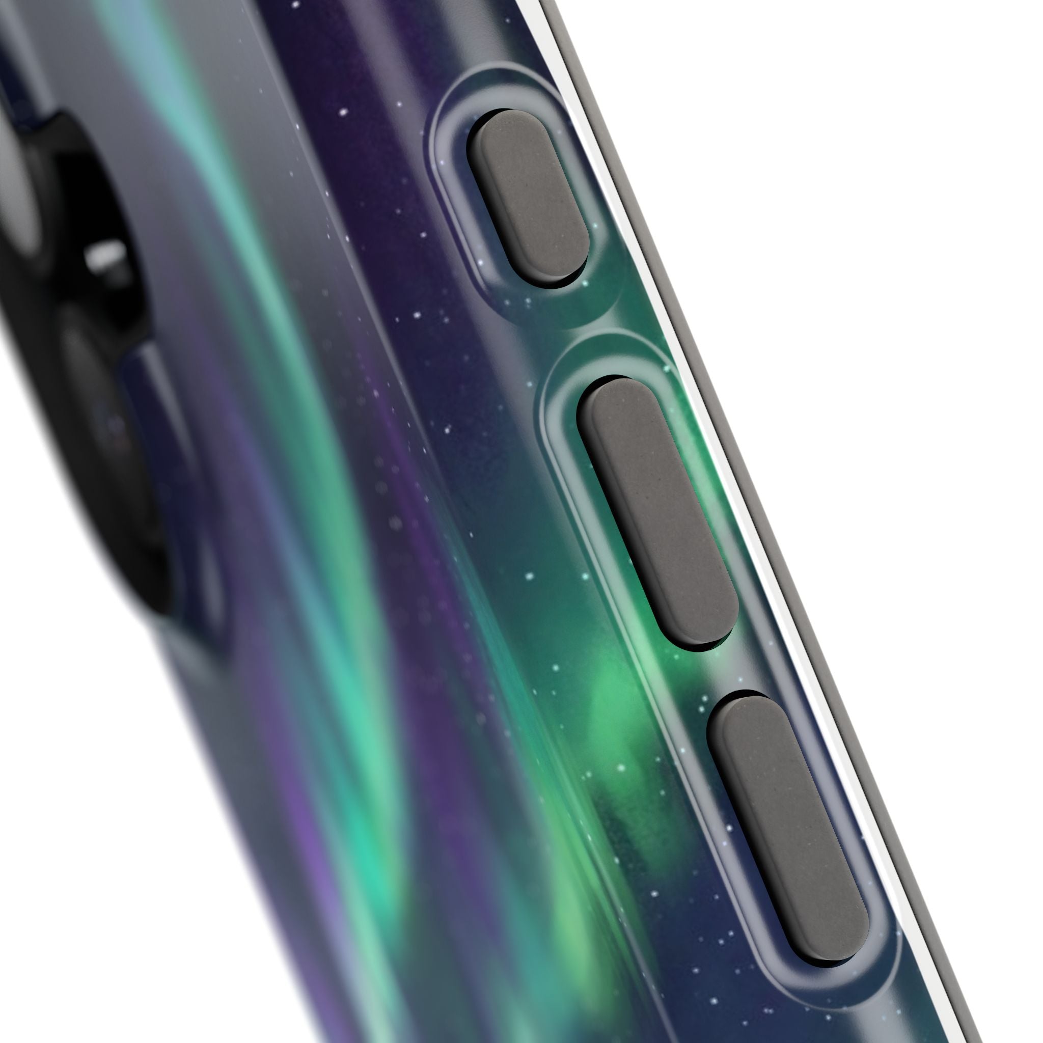 Personalized Dachshund Northern Lights Phone Case — Wireless Charging Cover