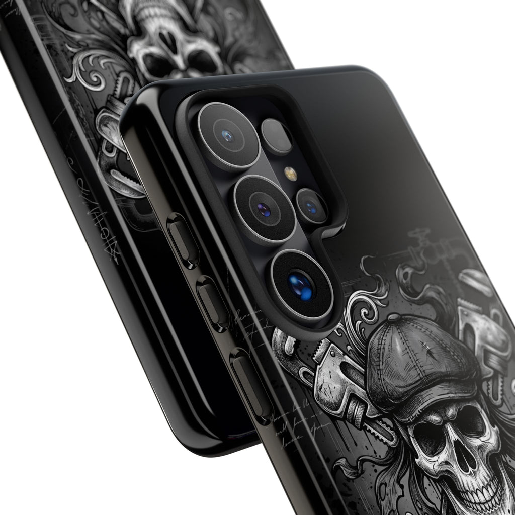 Gothic Skull Plumber Phone Case - Samsung & iPhone Series