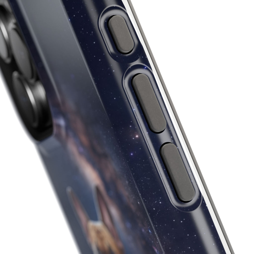 Personalized French Bulldog Starry Night Sky Phone Case — Wireless Charging Cover