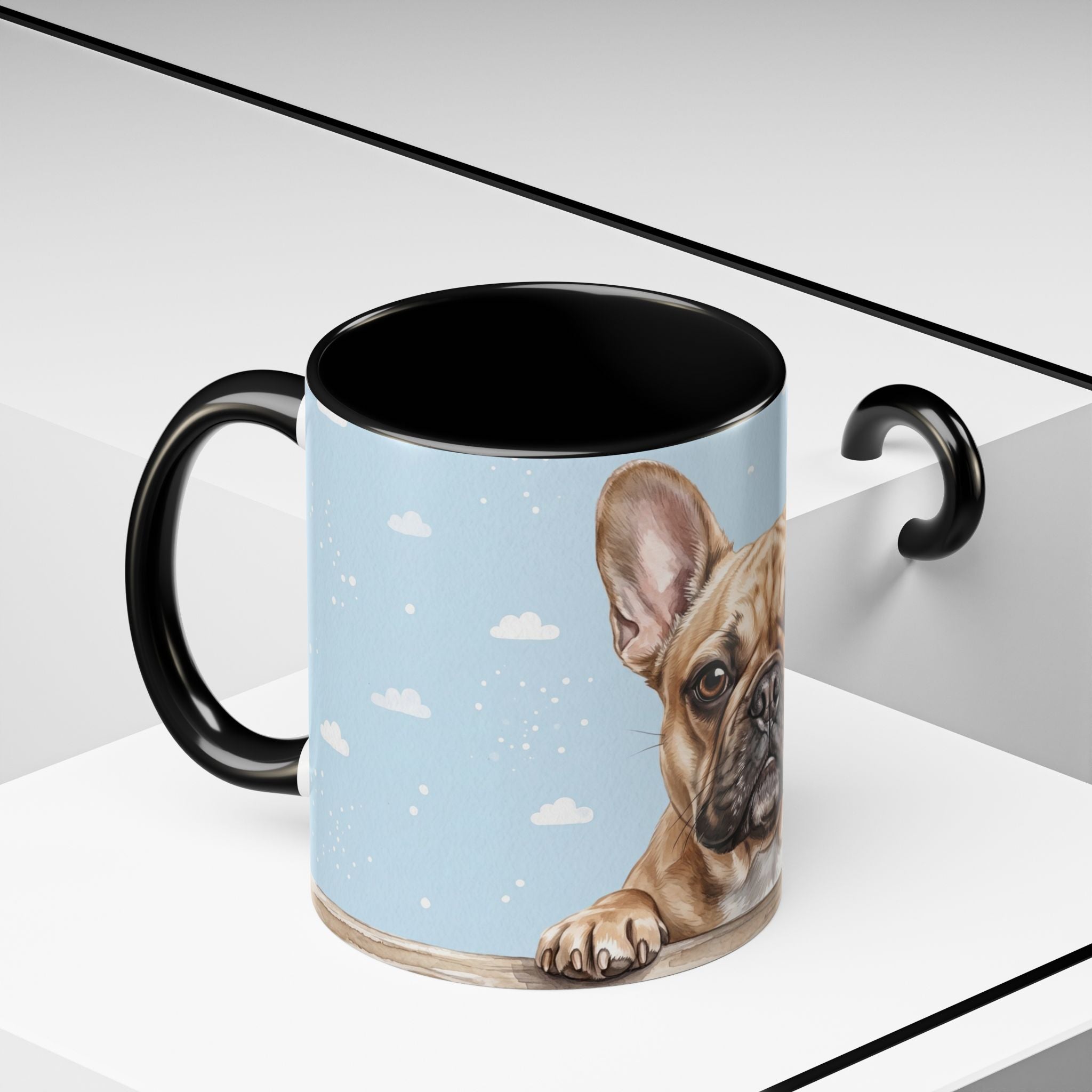 Cute Frenchie Mug | French Bulldog Lover Gift | Dog Coffee Mug