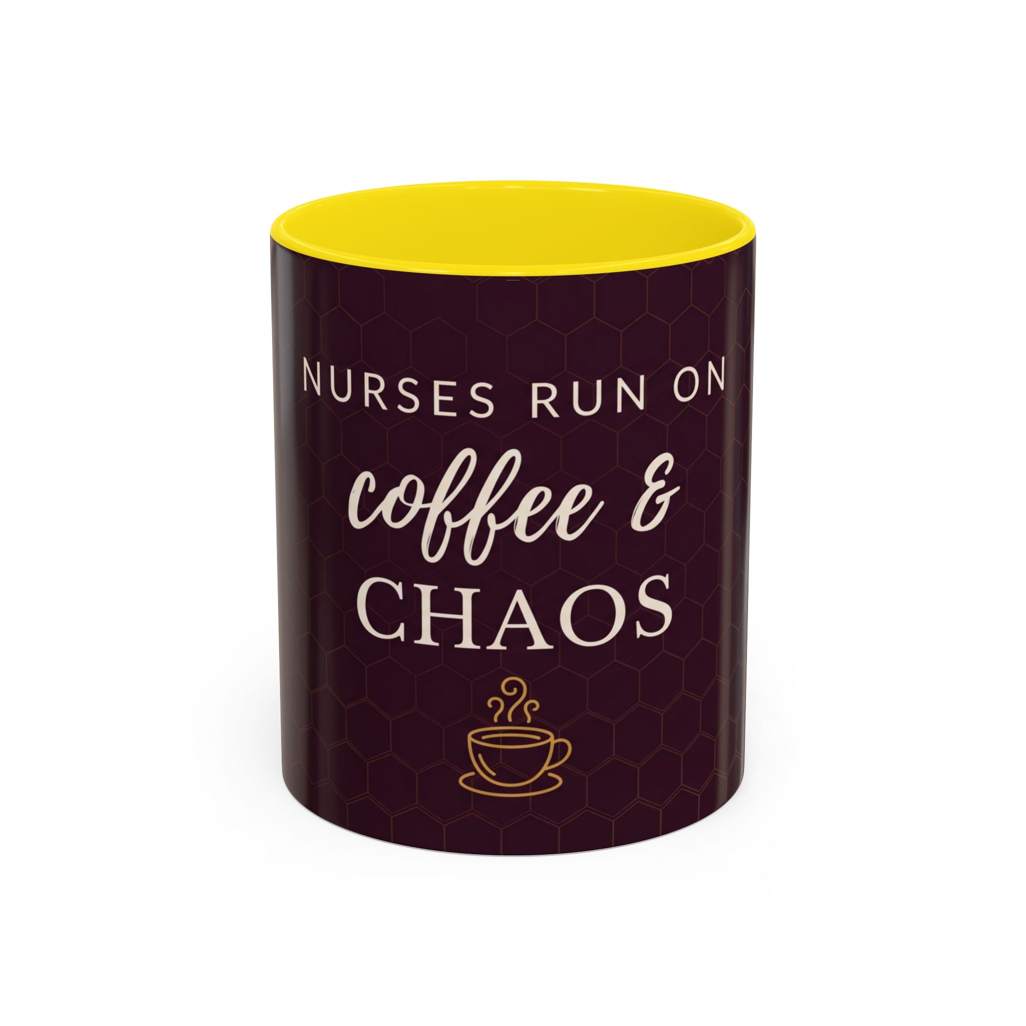 Coffee Mug for Nurses | Nurses run on coffee & chaos | Nurse Appreciation Gift | Gift for Her