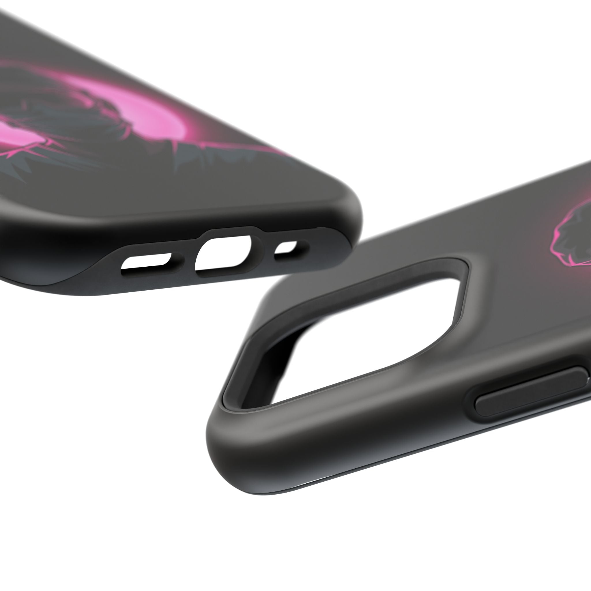 Nurse Portrait Phone Case — Navy Wireless Charging Cover