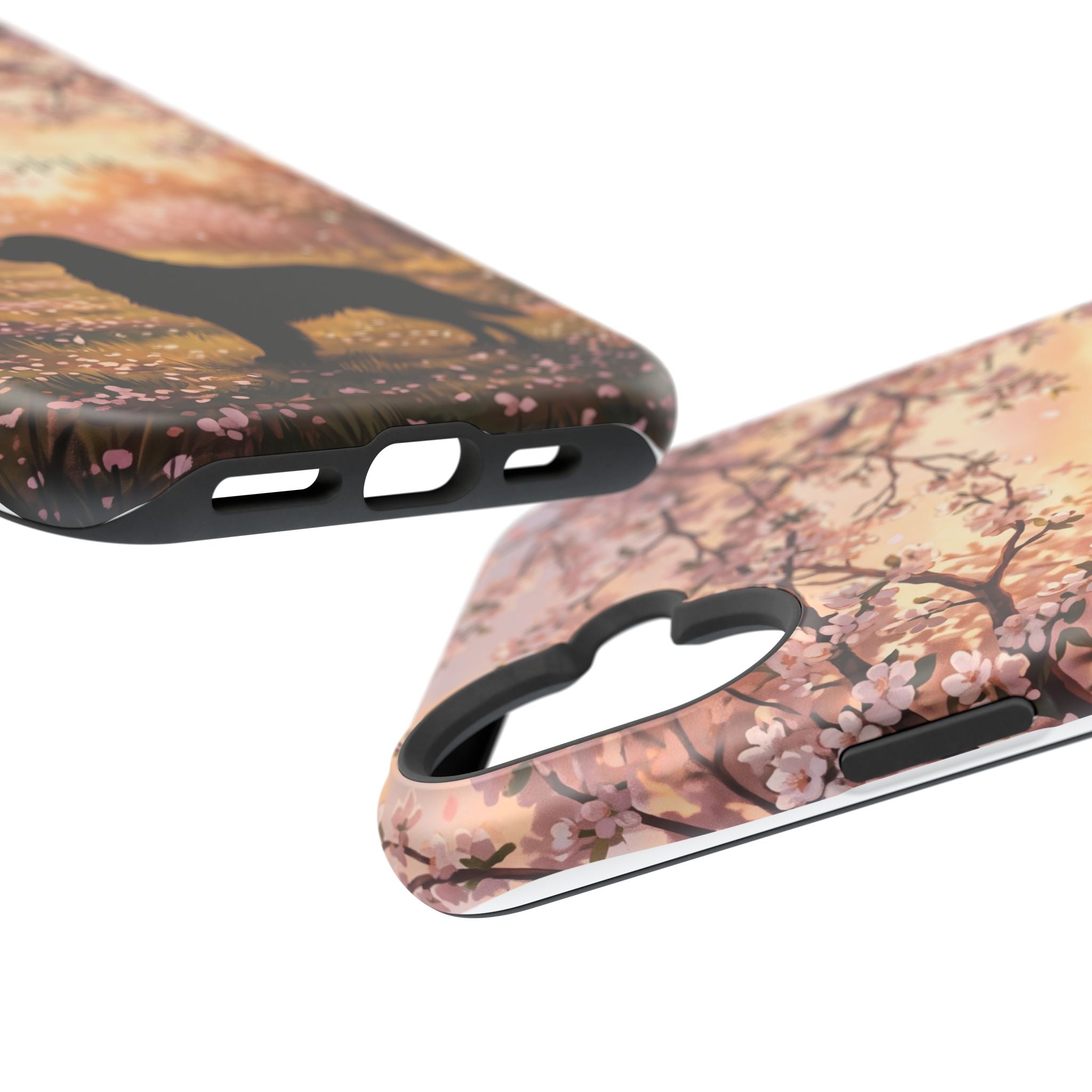 Personalized Golden Retriever Autumn Forest Phone Case — Wireless Charging Cover