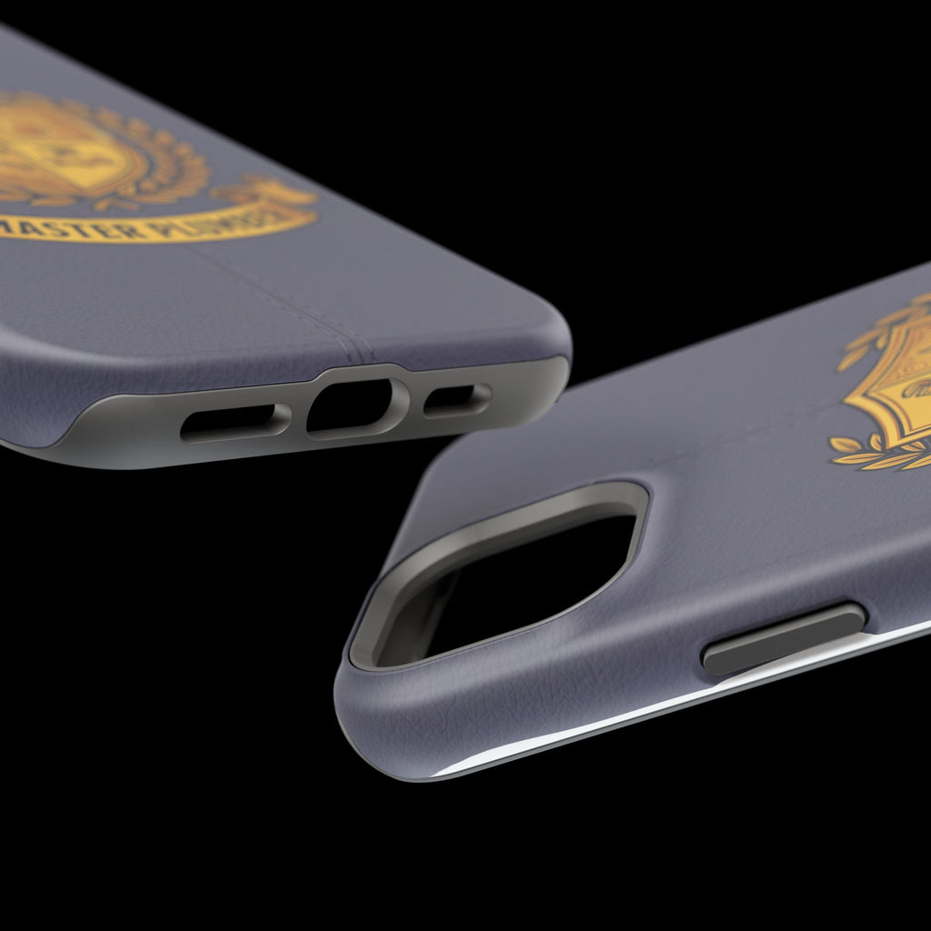 Master Plumber Crest Phone Case — Heraldic Shield Wireless Charging Cover