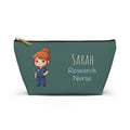 Personalized Nurse Gift Pouch | Custom Name Makeup Bag for Nurses