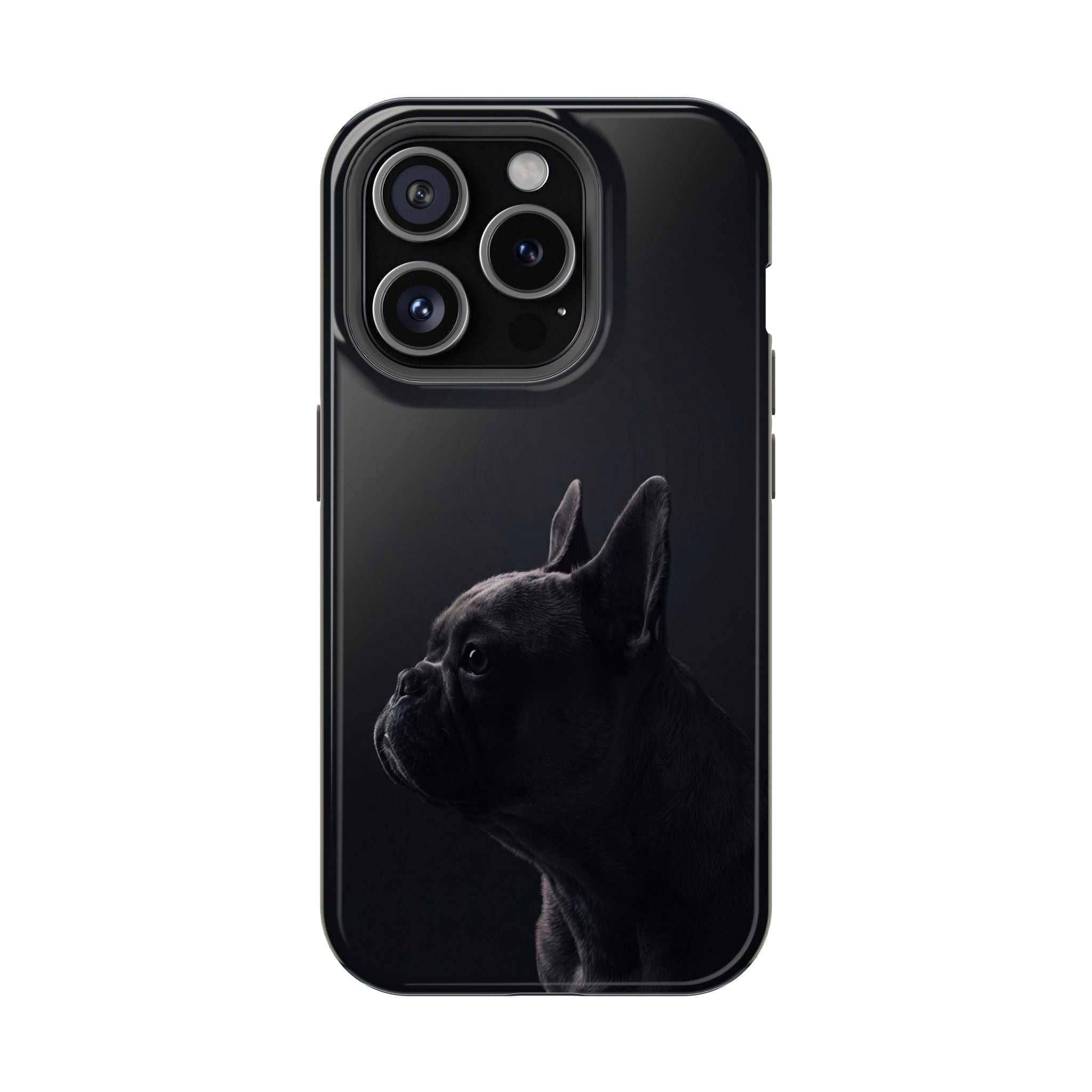 French Bulldog Phone Case — Impact-Resistant Wireless Charging Cover