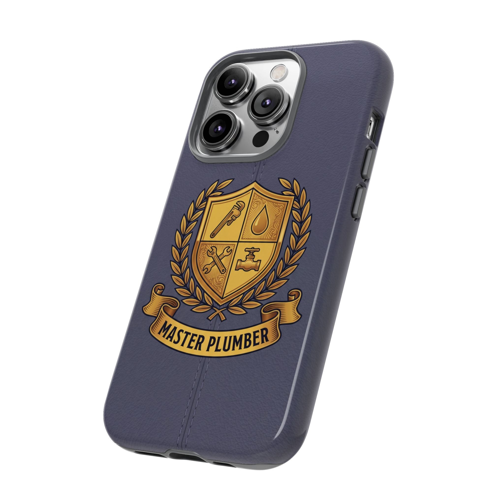 Master Plumber Slate Crest Phone Case - Samsung & iPhone Series