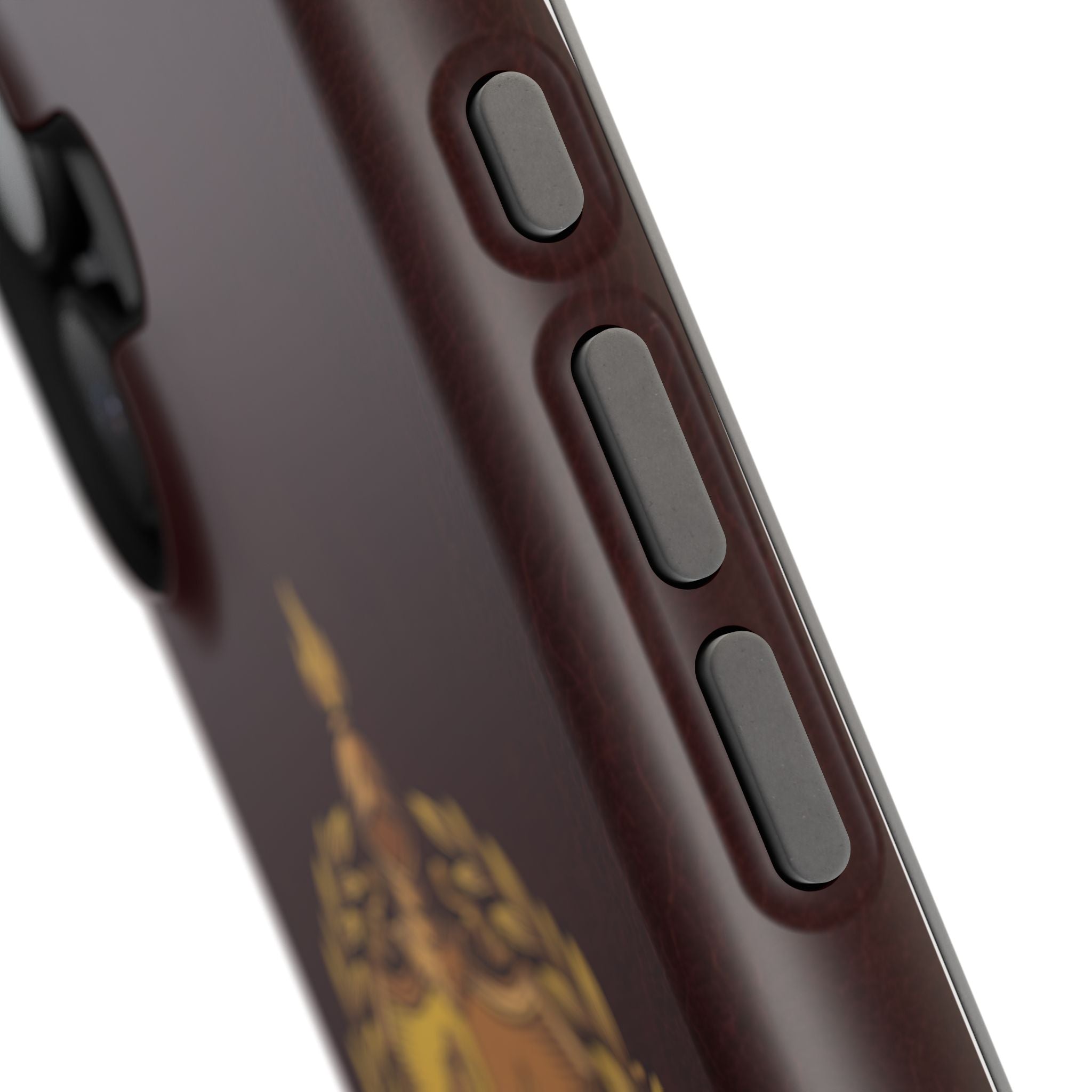 Plumber Crest Phone Case — Heraldic Shield Wireless Charging Cover