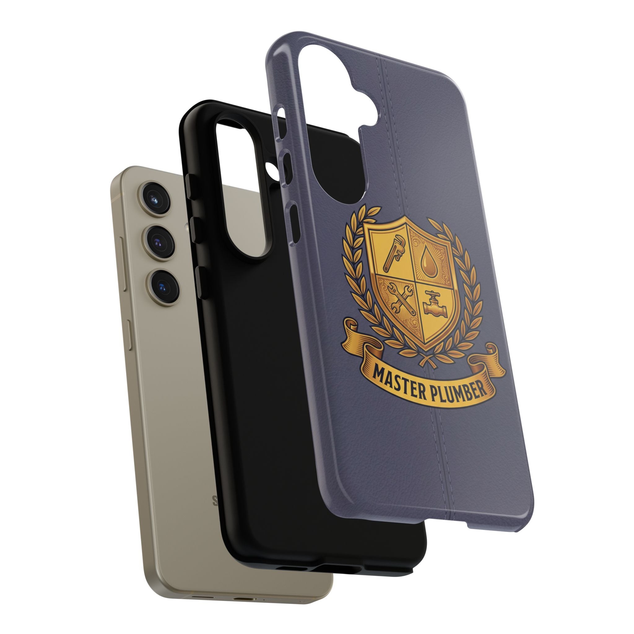 Master Plumber Slate Crest Phone Case - Samsung & iPhone Series