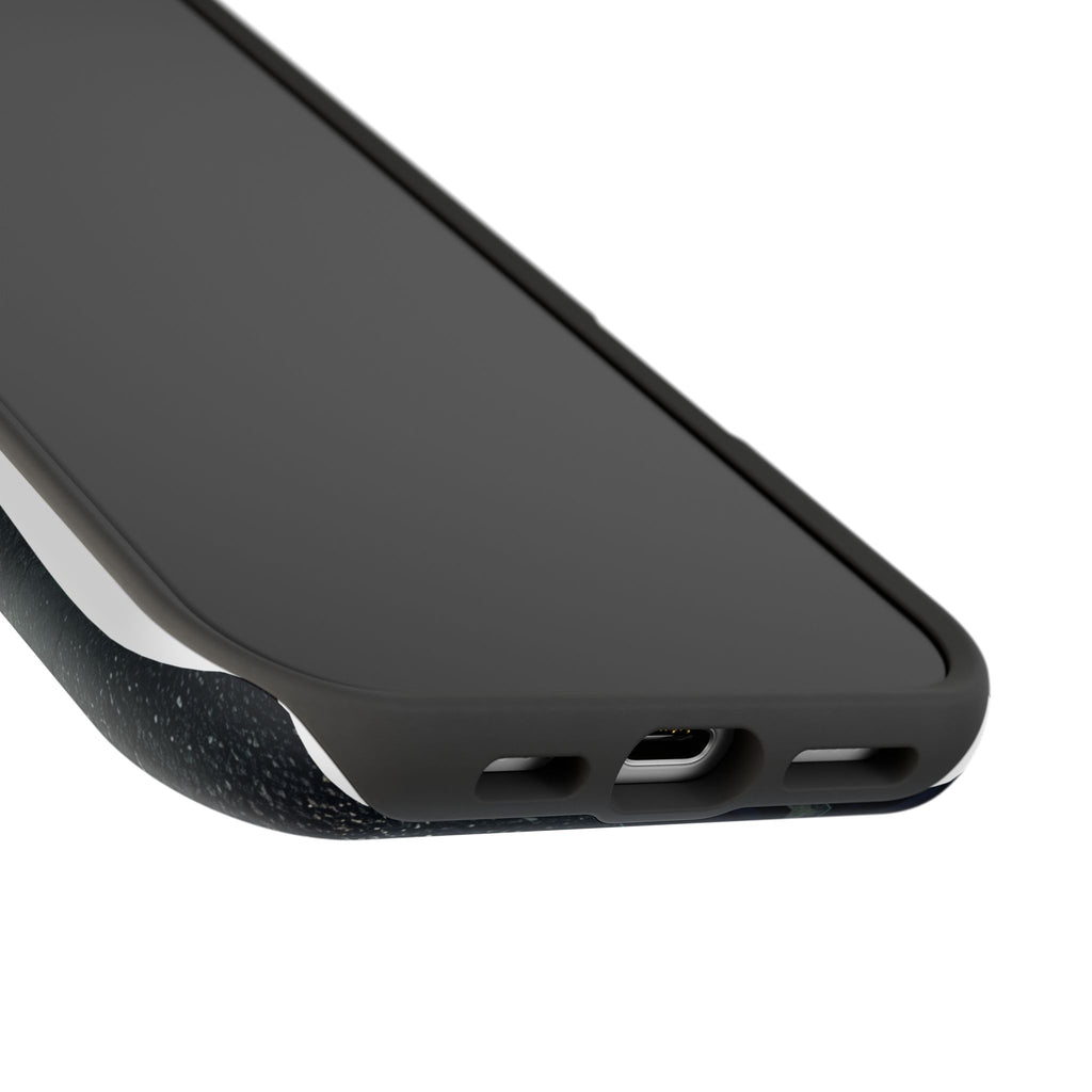 Paramedic Green Storm Phone Case — Magnetic Wireless Charging Cover