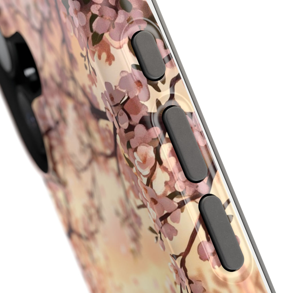 Personalized Golden Retriever Autumn Forest Phone Case — Wireless Charging Cover