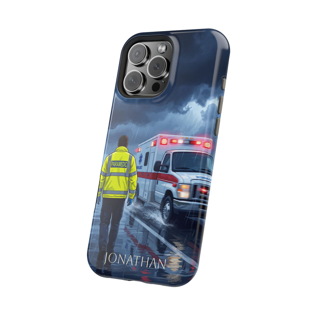 Personalized EMS Storm Phone Case — Wireless Charging Cover