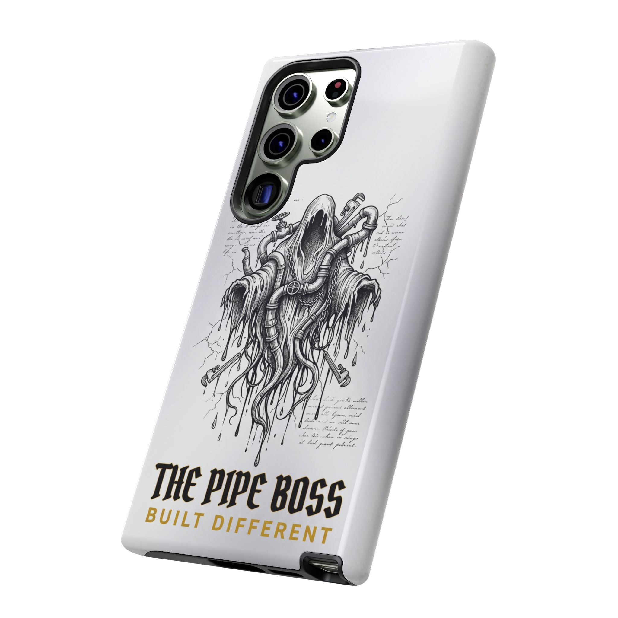 The Pipe Boss Gothic Plumber Phone Case - Samsung & iPhone Series