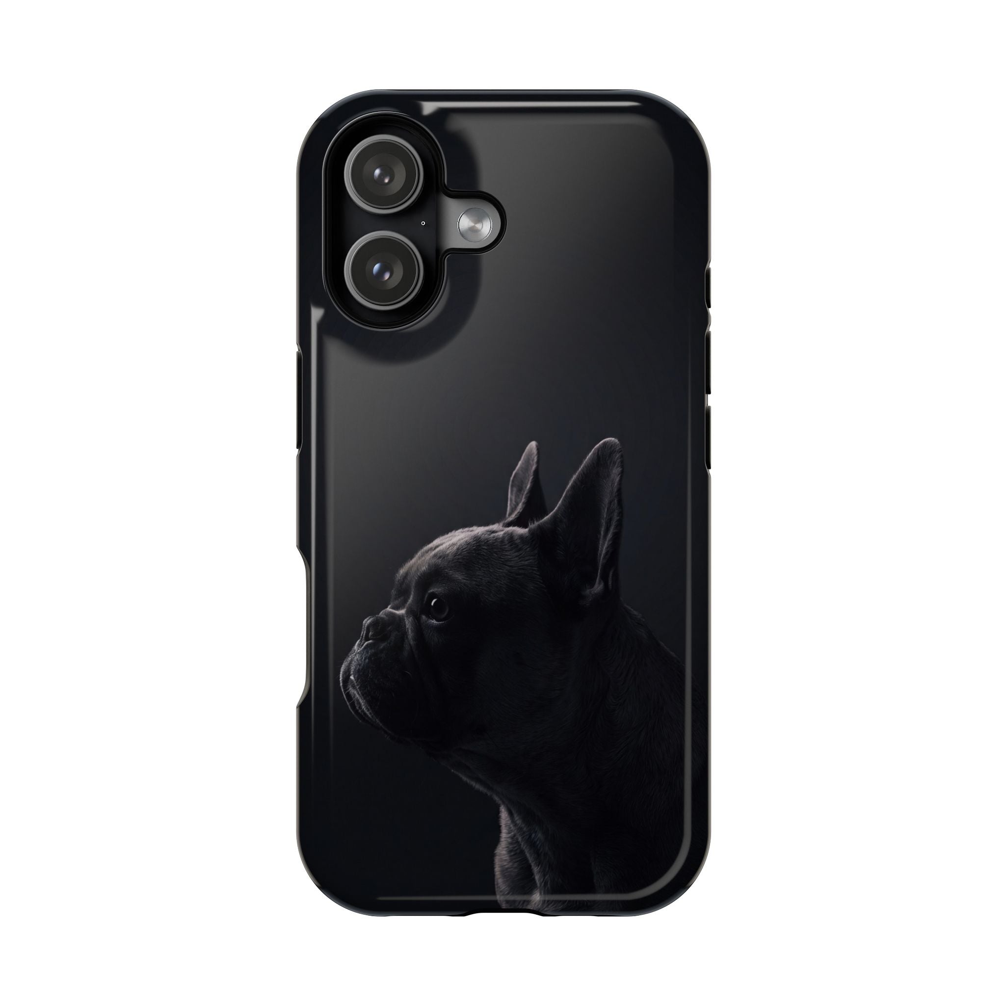 French Bulldog Phone Case — Impact-Resistant Wireless Charging Cover