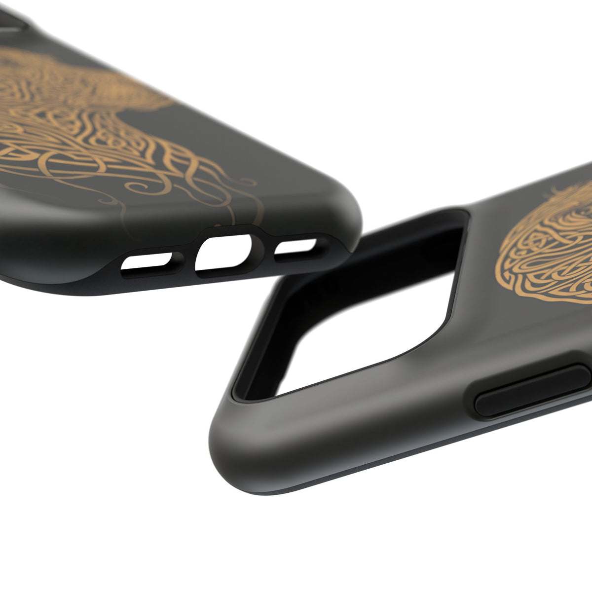 Celtic Knotwork Labrador Phone Case — Tough Magnetic Case with Wireless Charging