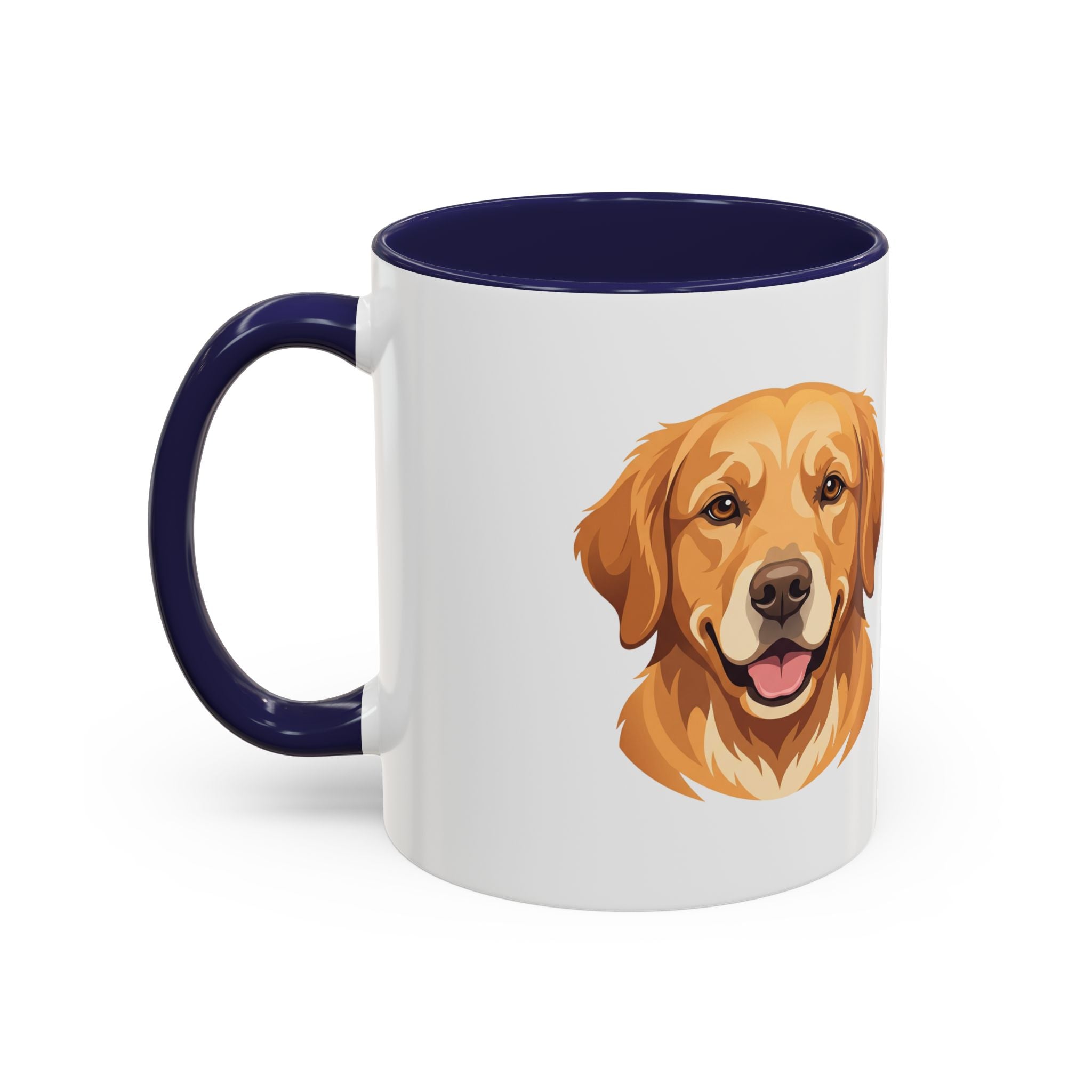Personalized Golden Retriever Mug | Custom Name & Message Dog Lover Coffee Mug