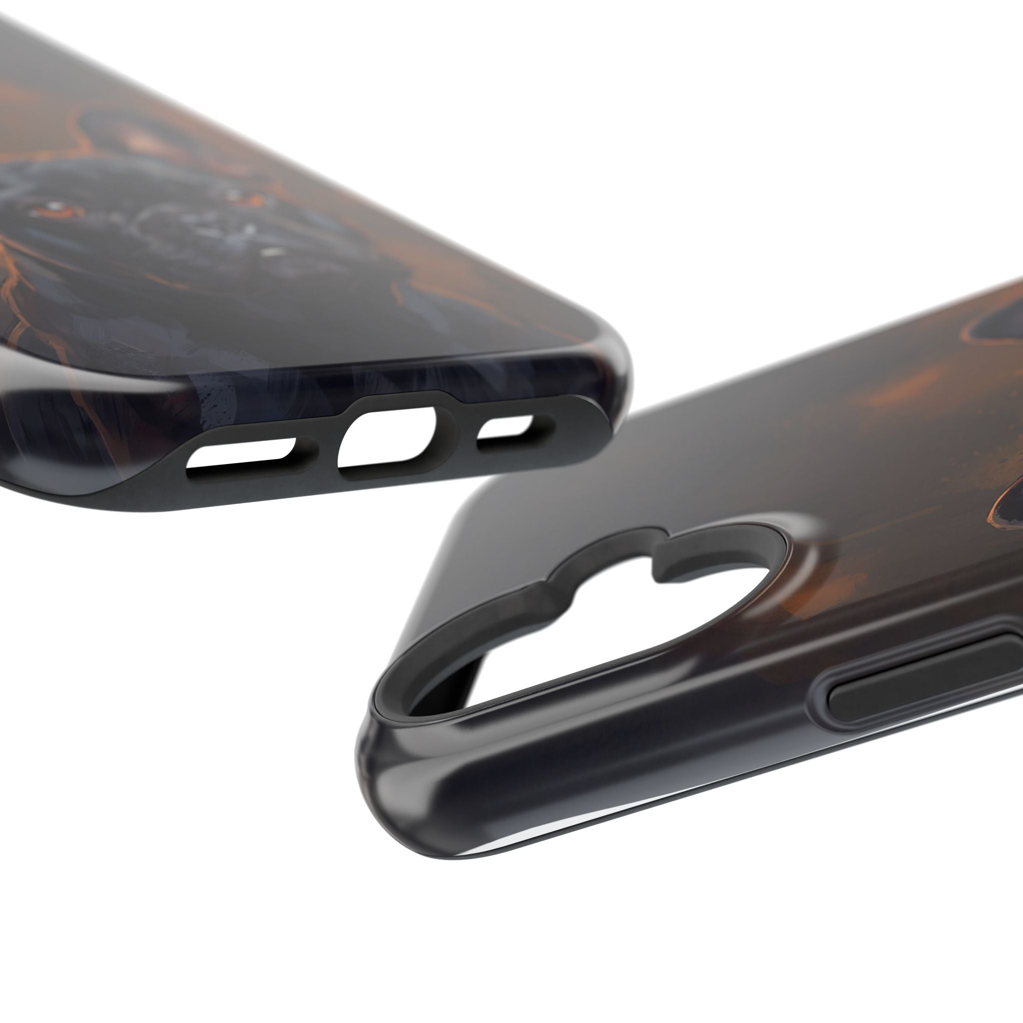 French Bulldog Portrait Phone Case — Impact-Resistant Wireless Charging Cover
