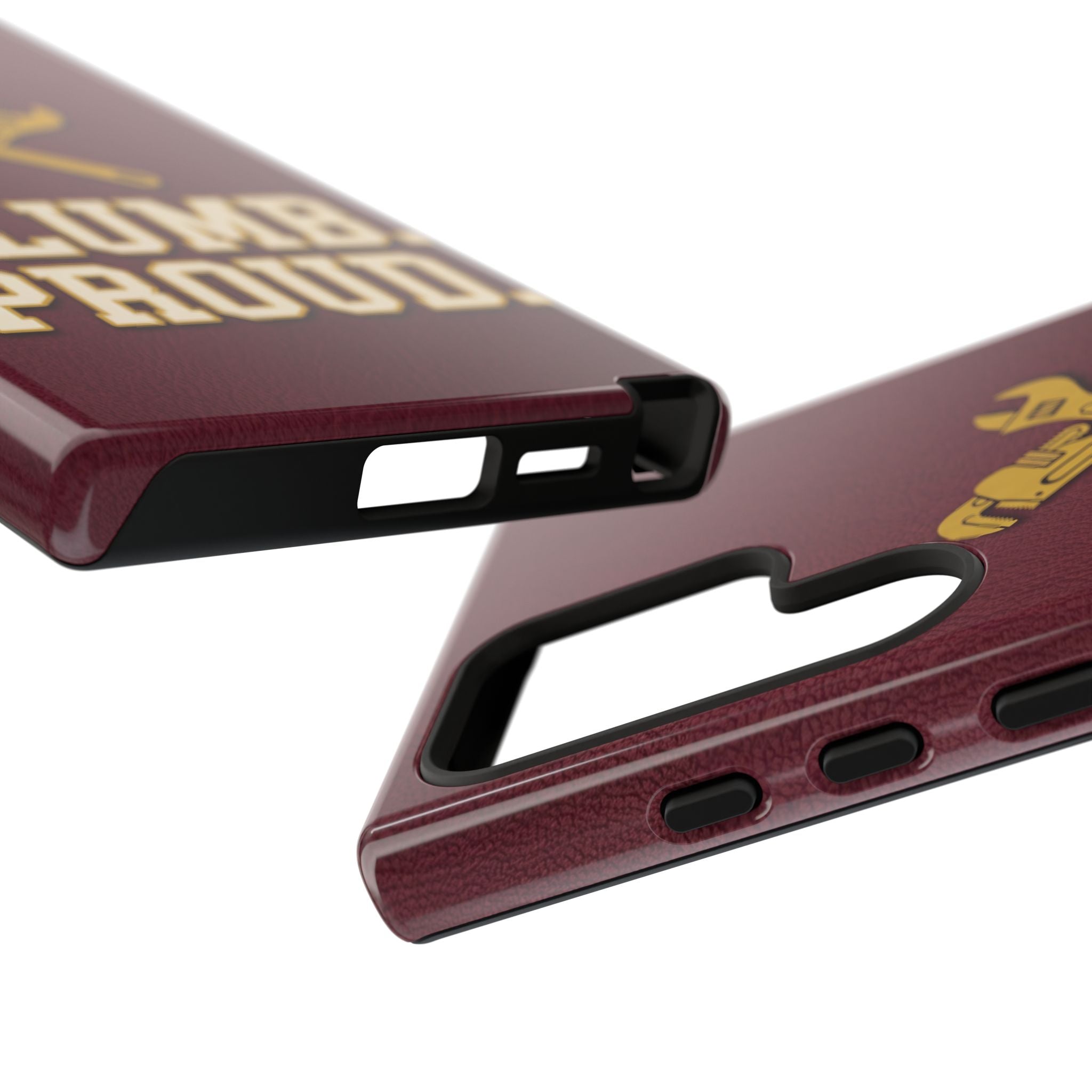 Plumb. Proud. Varsity Print Phone Case - Samsung & iPhone Series
