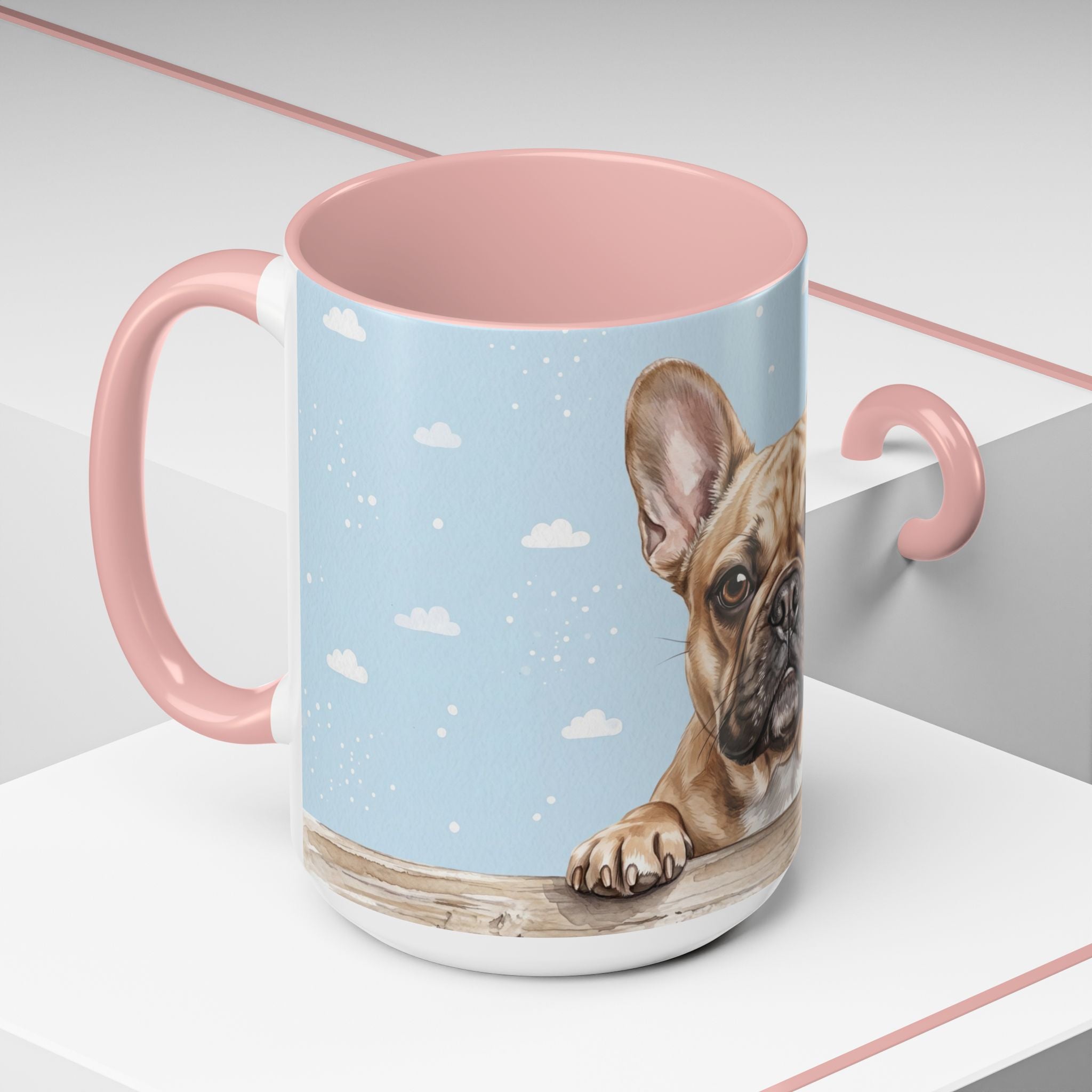 Cute Frenchie Mug | French Bulldog Lover Gift | Dog Coffee Mug