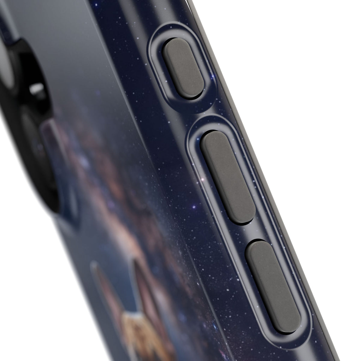 Personalized French Bulldog Starry Night Sky Phone Case — Wireless Charging Cover