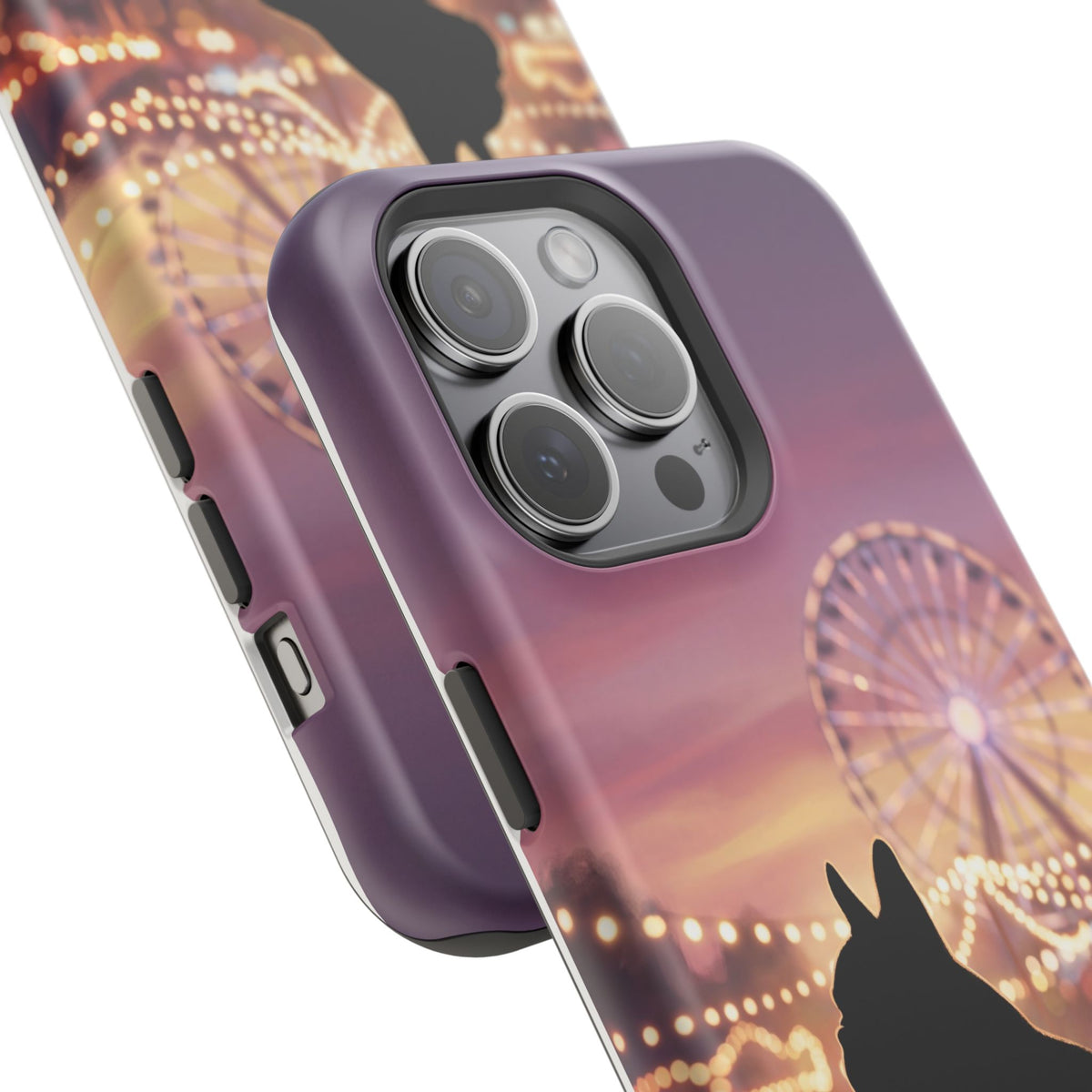 Personalized French Bulldog Carnival Nights Phone Case — Wireless Charging Cover