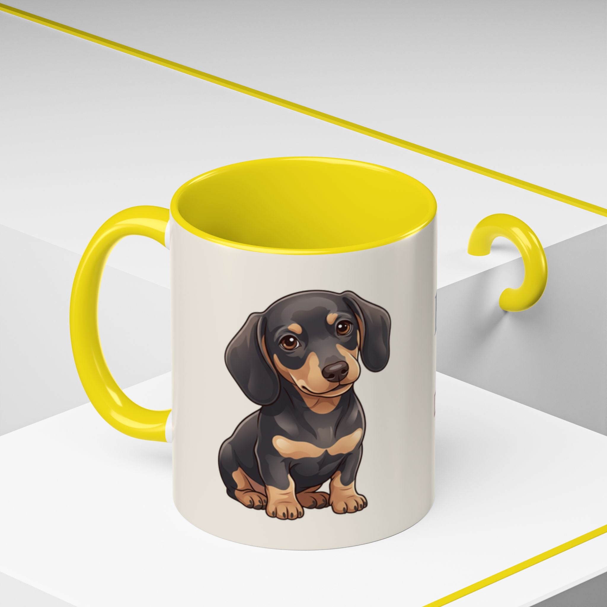 Personalized Dachshund Mug | Custom Name Coffee Mug | Sausage Dog Gift | Wiener Dog Lover