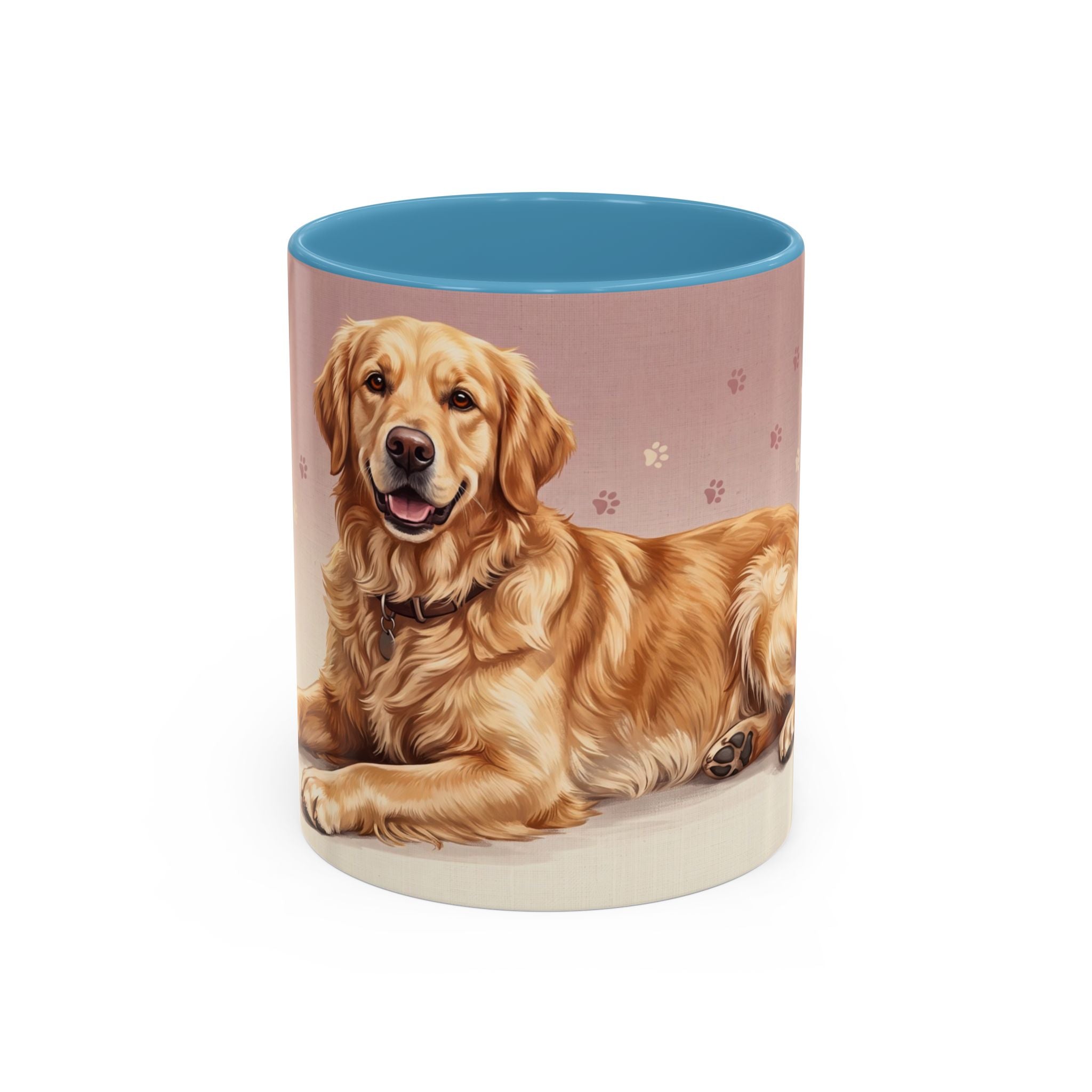 Golden Retriever Lying Down Mug | Golden Retriever Lover Gift | Cute Dog Coffee Mug