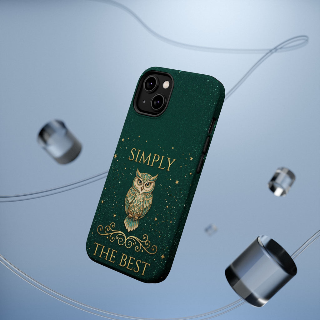 Simply The Best Wise Owl Phone Case — Wireless Charging Cover