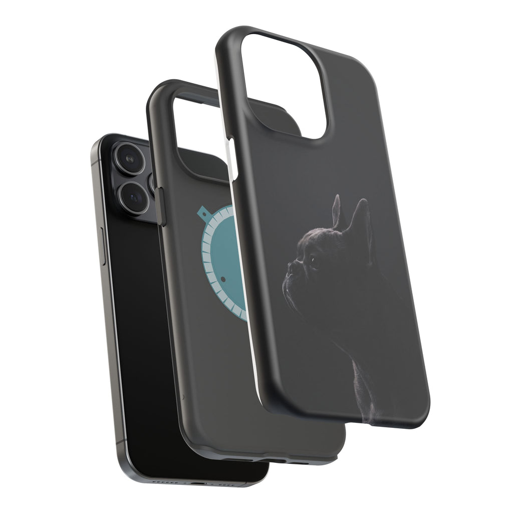 French Bulldog Phone Case — Impact-Resistant Wireless Charging Cover