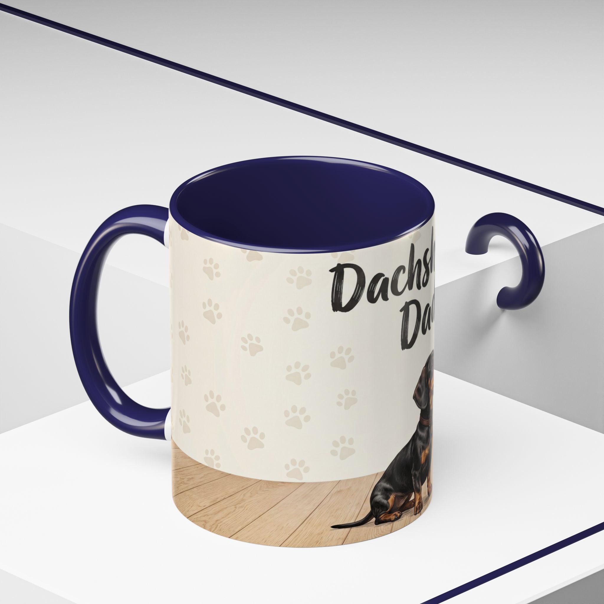 Dachshund Dad Mug | Cute Dog Dad Coffee Mug | Wiener Dog Gift for Dachshund Lovers