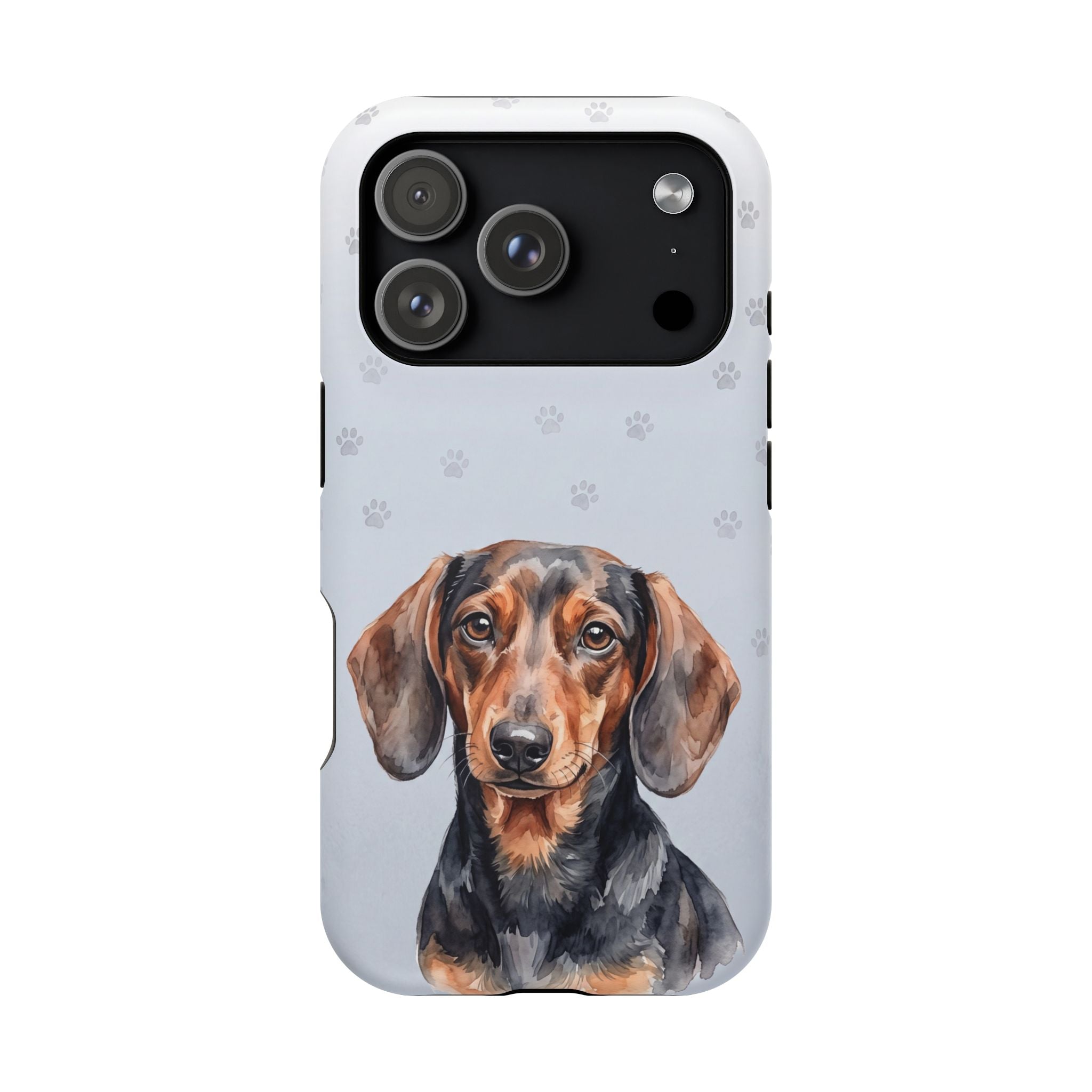 Dachshund Phone Case — Impact-Resistant Wireless Charging Cover