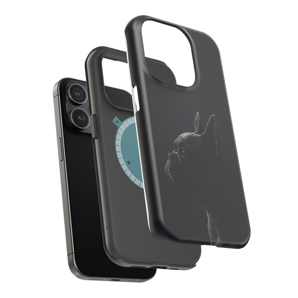 French Bulldog Phone Case — Impact-Resistant Wireless Charging Cover