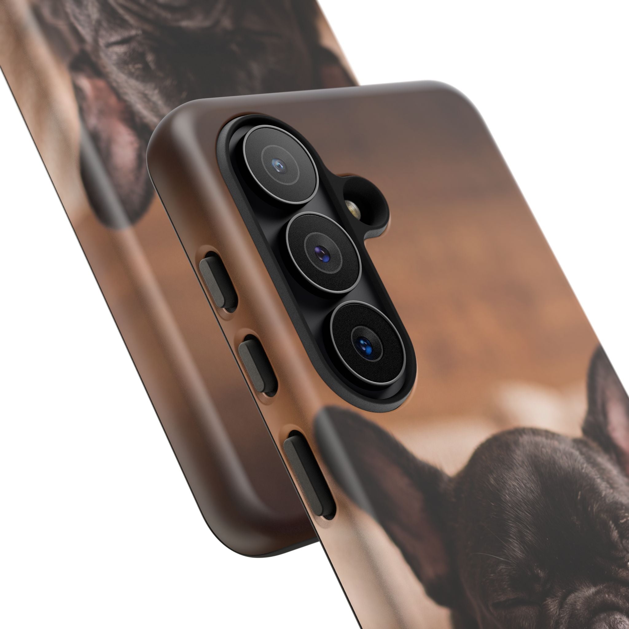 Sleeping French Bulldog Phone Case | Cozy Frenchie Resting on Blanket | iPhone & Samsung