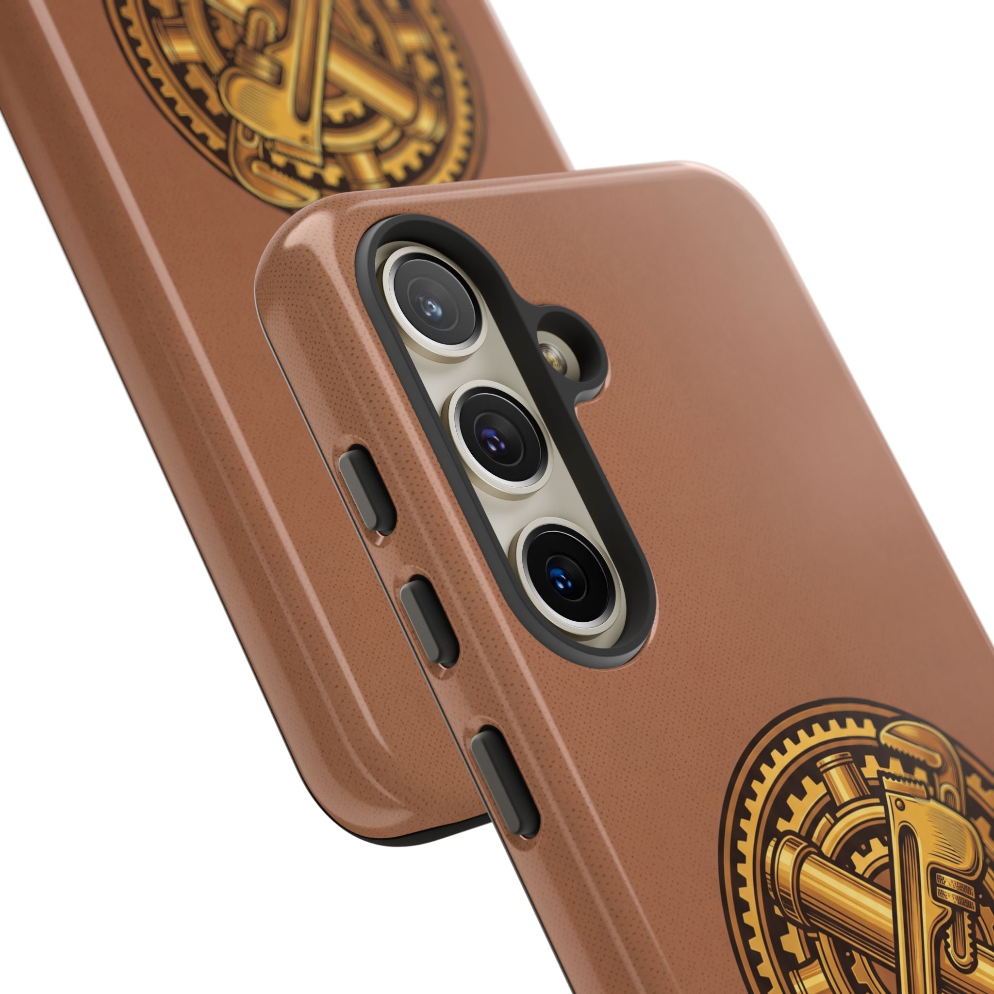 Plumber Born to Build Leather Phone Case - Samsung & iPhone Series