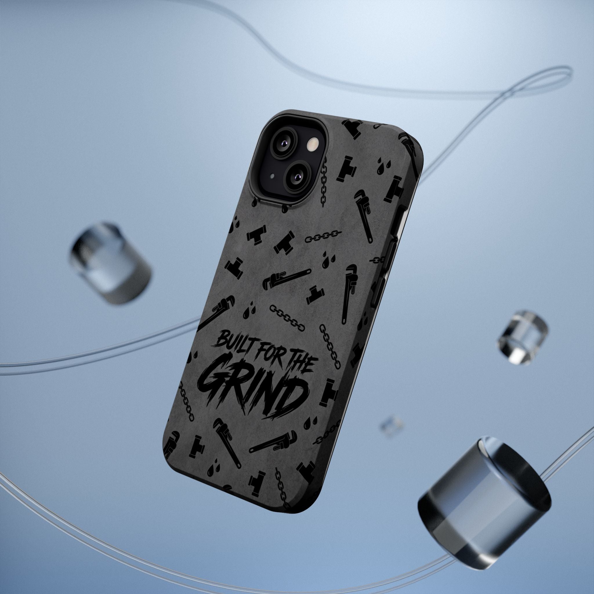 Built for the Grind Phone Case — Plumber Tools Wireless Charging Cover