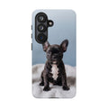 French Bulldog Puppy Phone Case | Adorable Brindle Frenchie Portrait | Samsung & iPhone