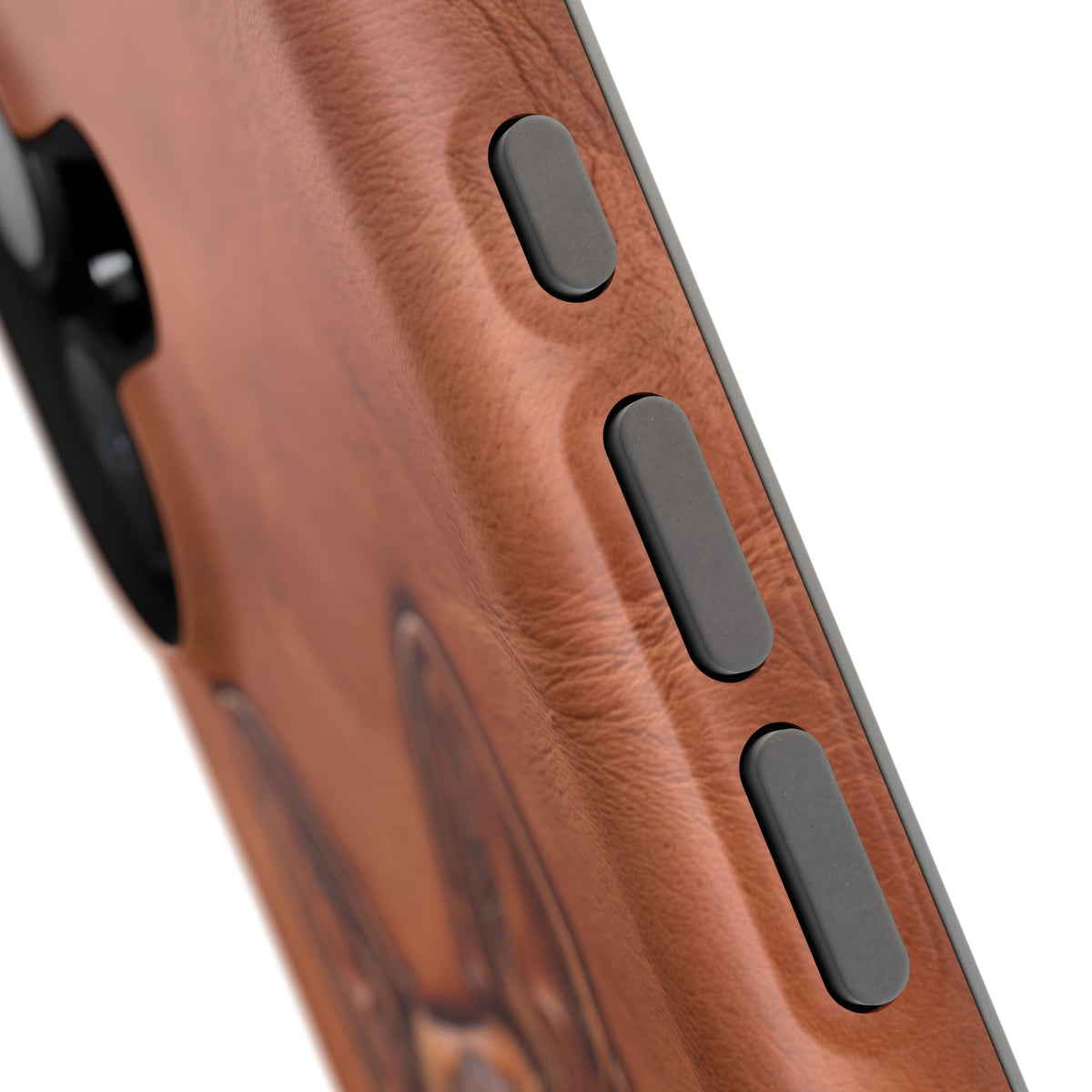 German Shepherd Phone Case | Western Tooled Art — Tough Magnetic Case with Wireless Charging