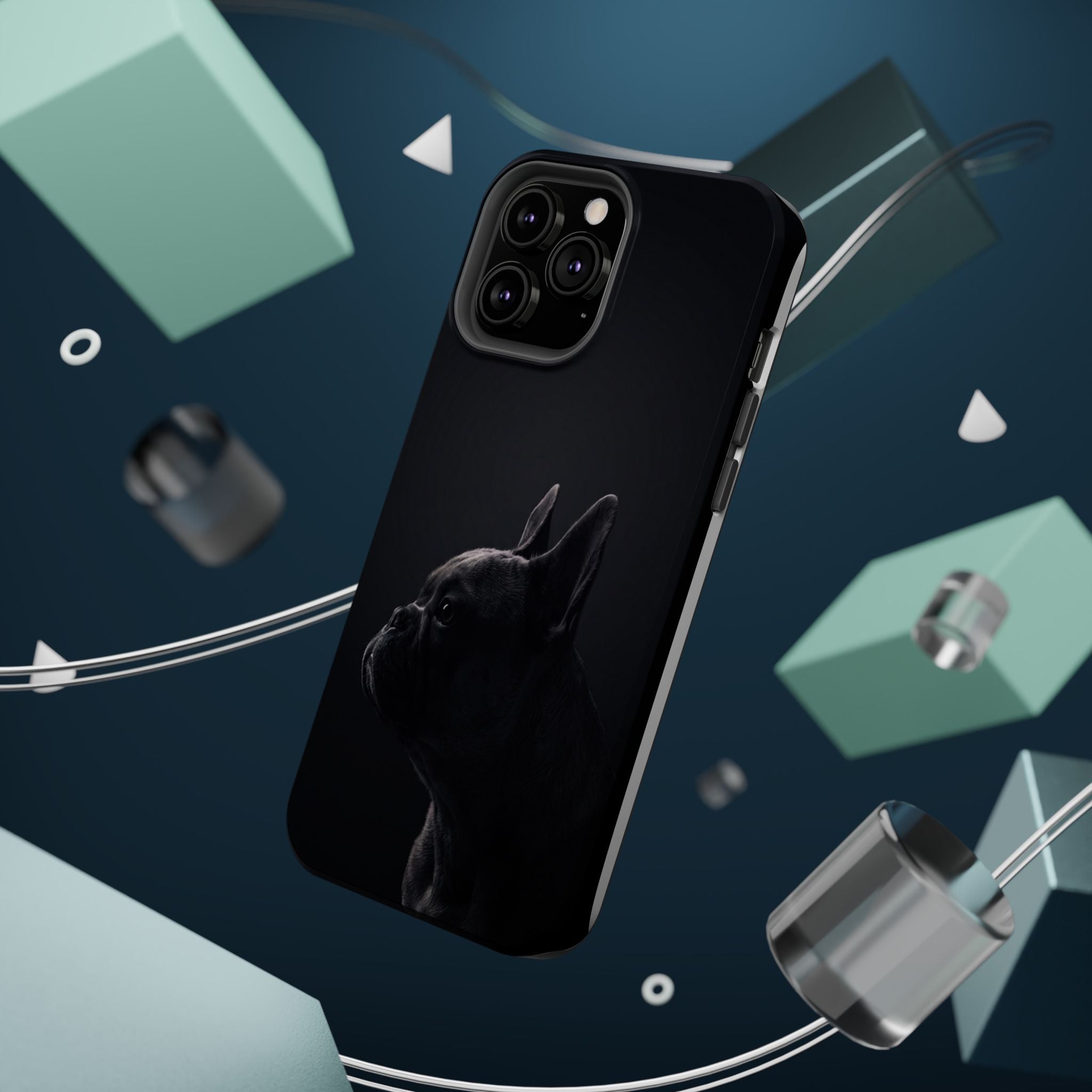 French Bulldog Phone Case — Impact-Resistant Wireless Charging Cover